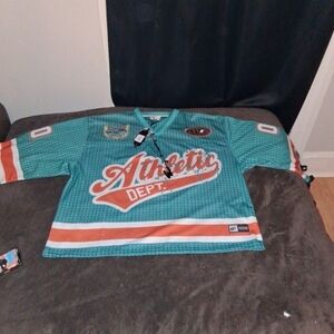 Kids Teal and Orange Jersey